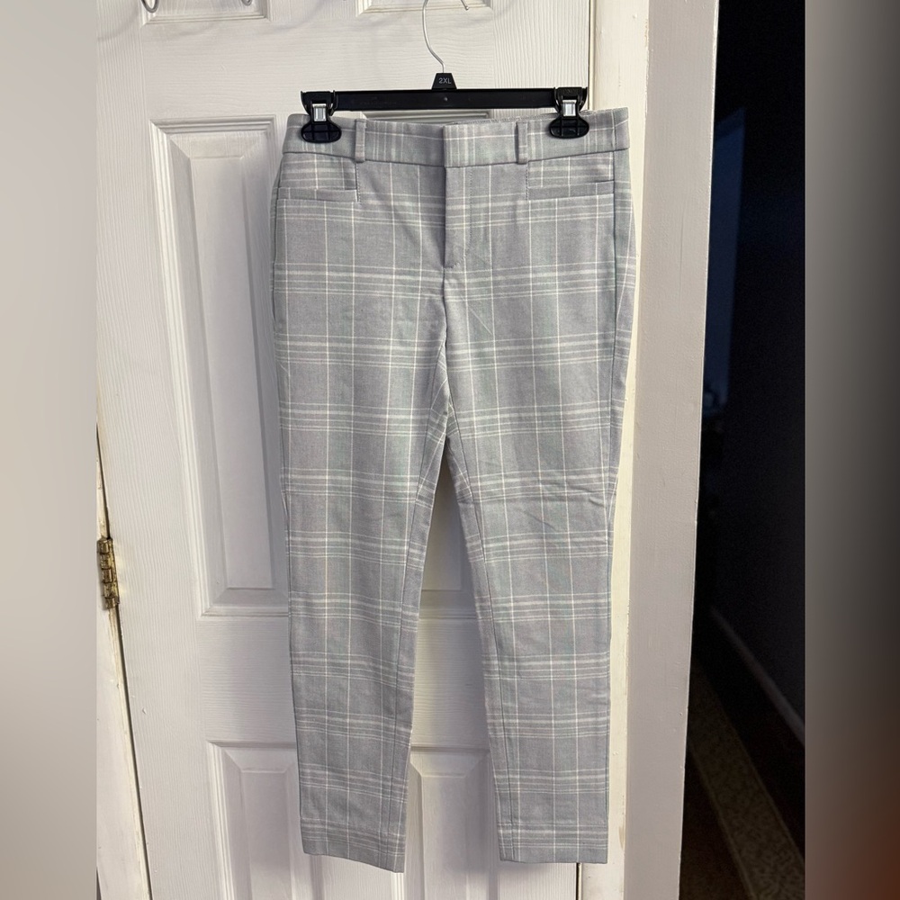 Banana Republic Gray Dress Pants Slim Fit